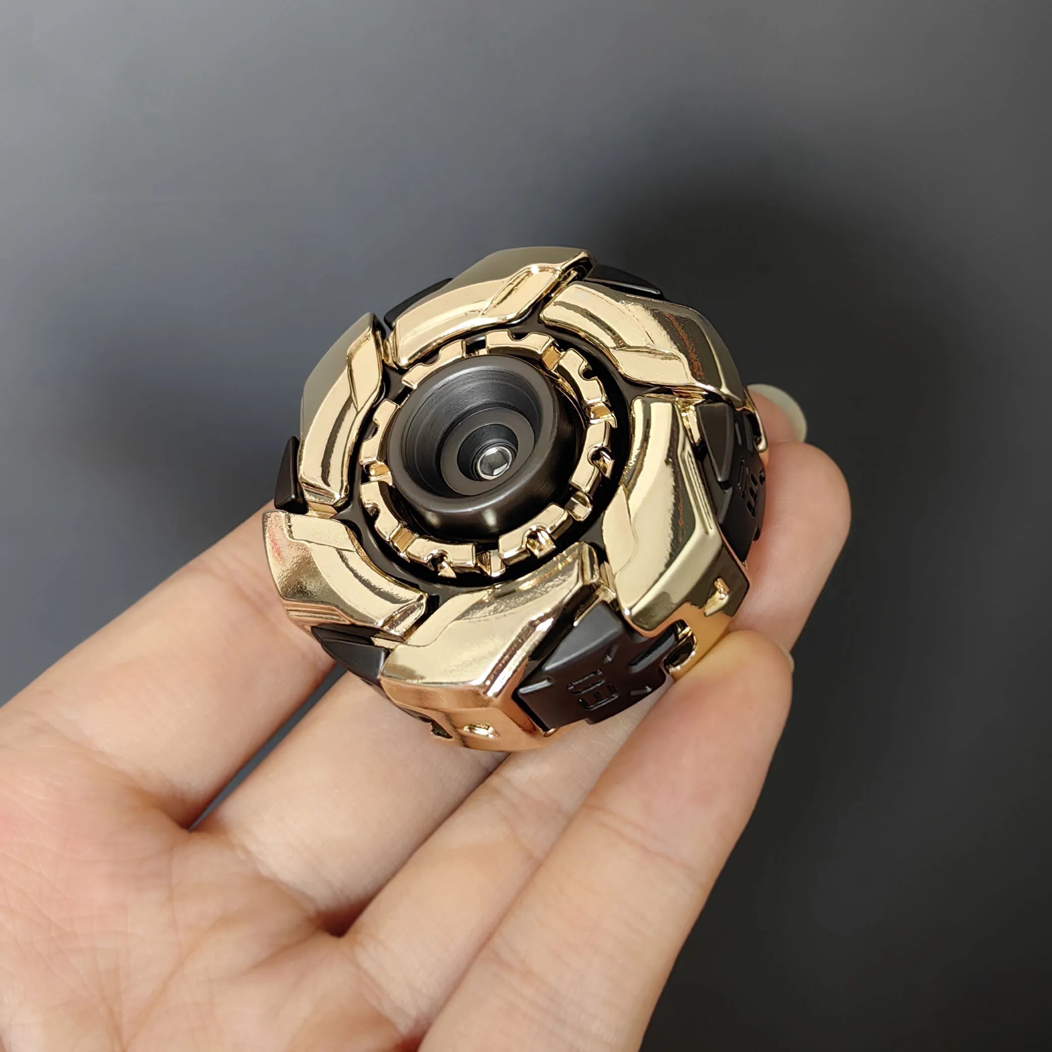Fidget Sliders Armure ouverte Toupie Fidget jouets soulagement du stress pour adultes méta magnétique