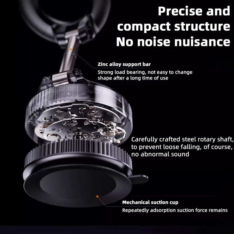 Support de Téléphone Magnétique pour Voiture – Rotation 360° & 3 Axes – Aimant Ultra Puissant